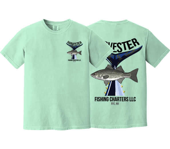 Harvester Fishing Charters - Island Reef  Cotton Short Sleeve Shirt