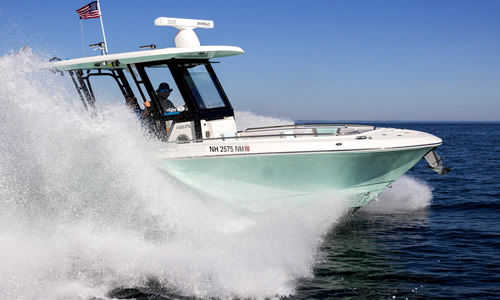 Harvester Fishing Charters LLC - Harvester - Robalo docked at Rye Harbor New Hampshire