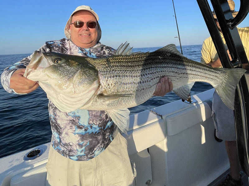 Harvester Fishing Charters - Stiper Fishing in Rye NH